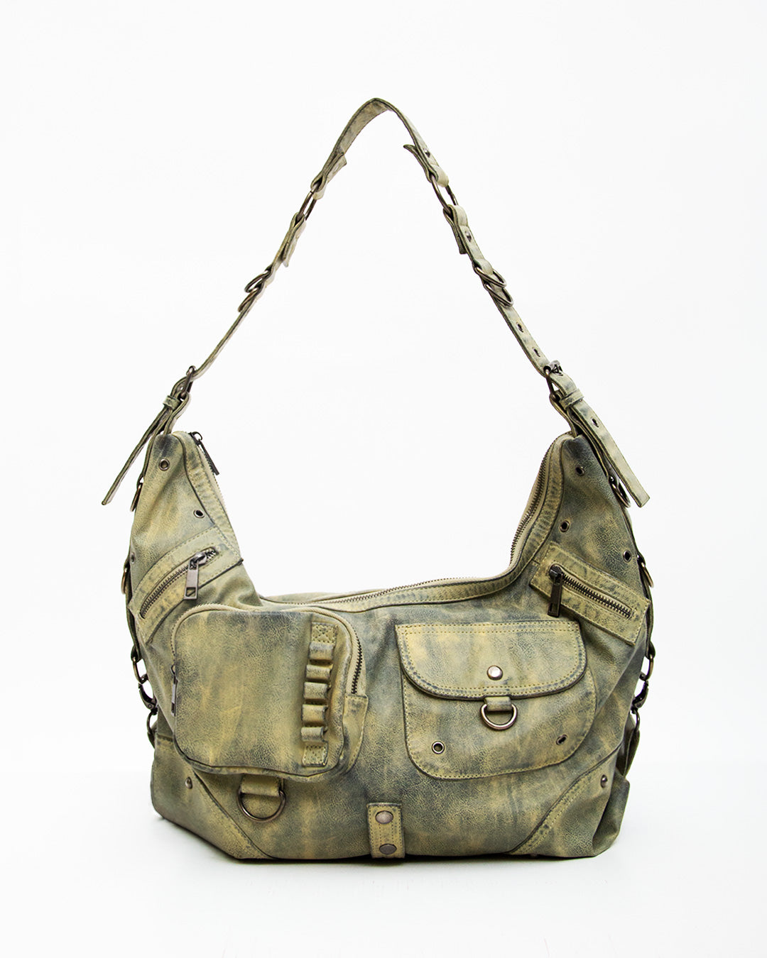 Bolso efecto desgastado con bolsillos - Oxid