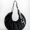 Bolso fruncido reversible con charms - Carmelo