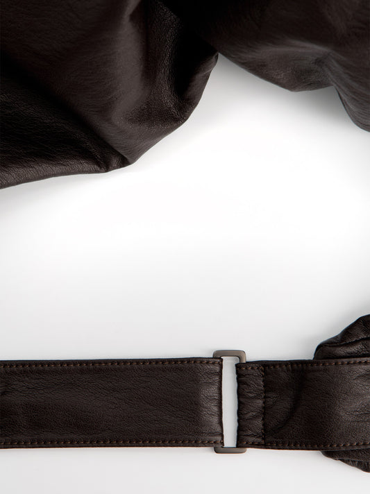 Bolso hobo de hombro efecto piel - Pituca