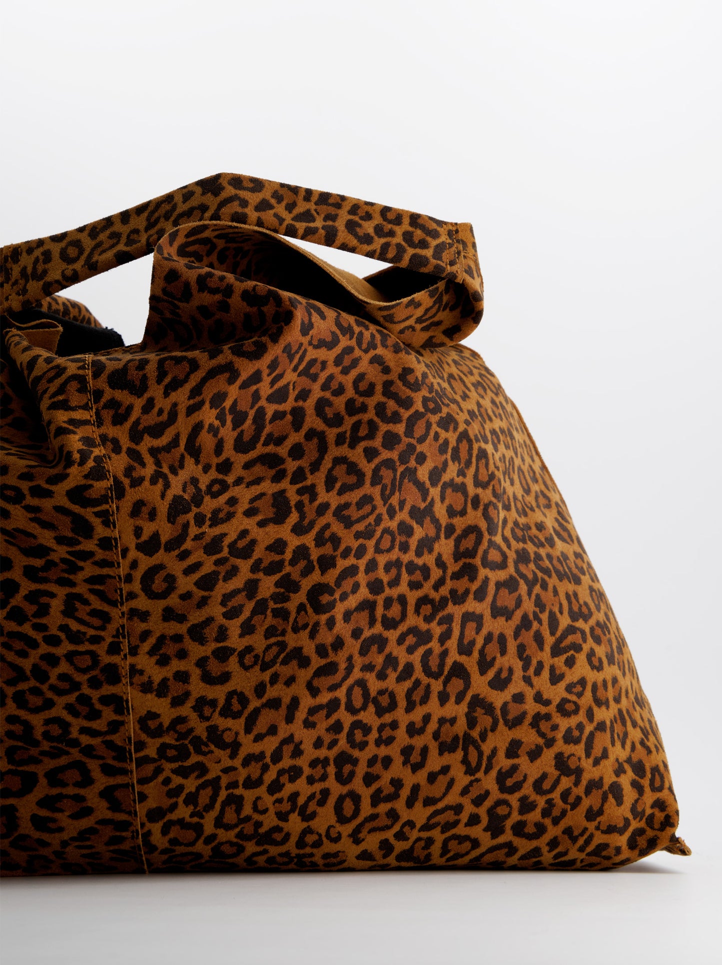 Animal print leather hobo bag - ULK Fede Maxi