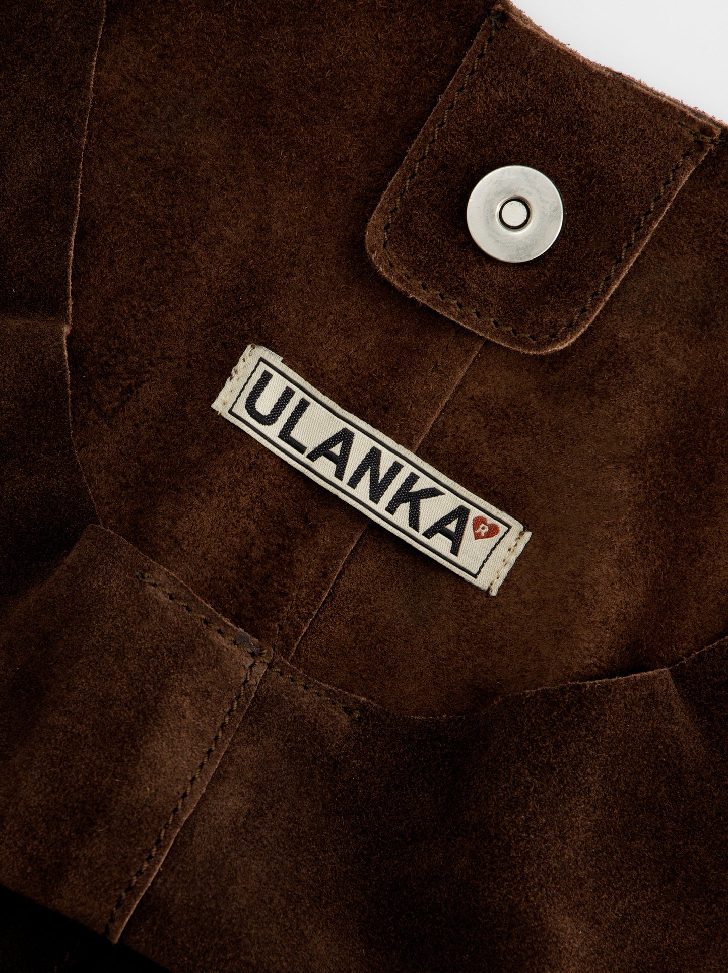 Bolso hobo de piel marrón - ULK Fede Maxi