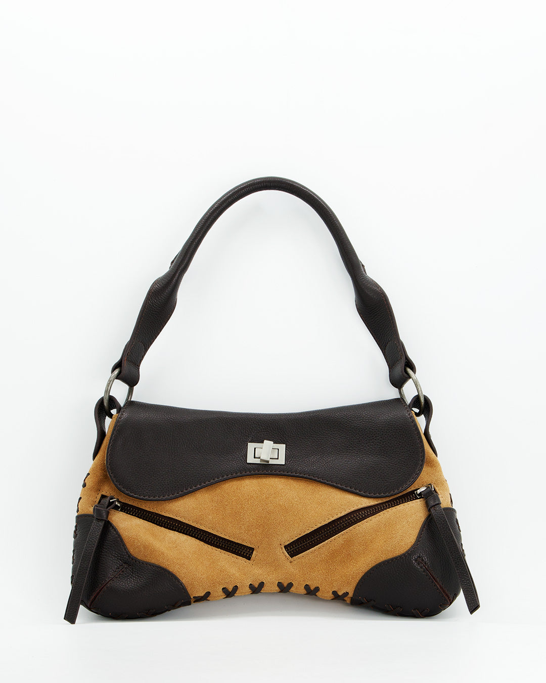 Bolso marrón de hombro - Gilga
