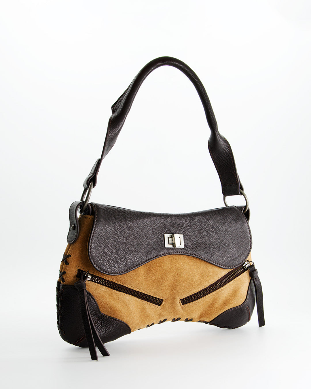 Bolso marrón de hombro - Gilga