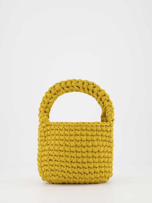 Bolso mini de crochet con flores - Marzia
