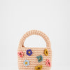 Bolso mini de crochet con flores - Marzia