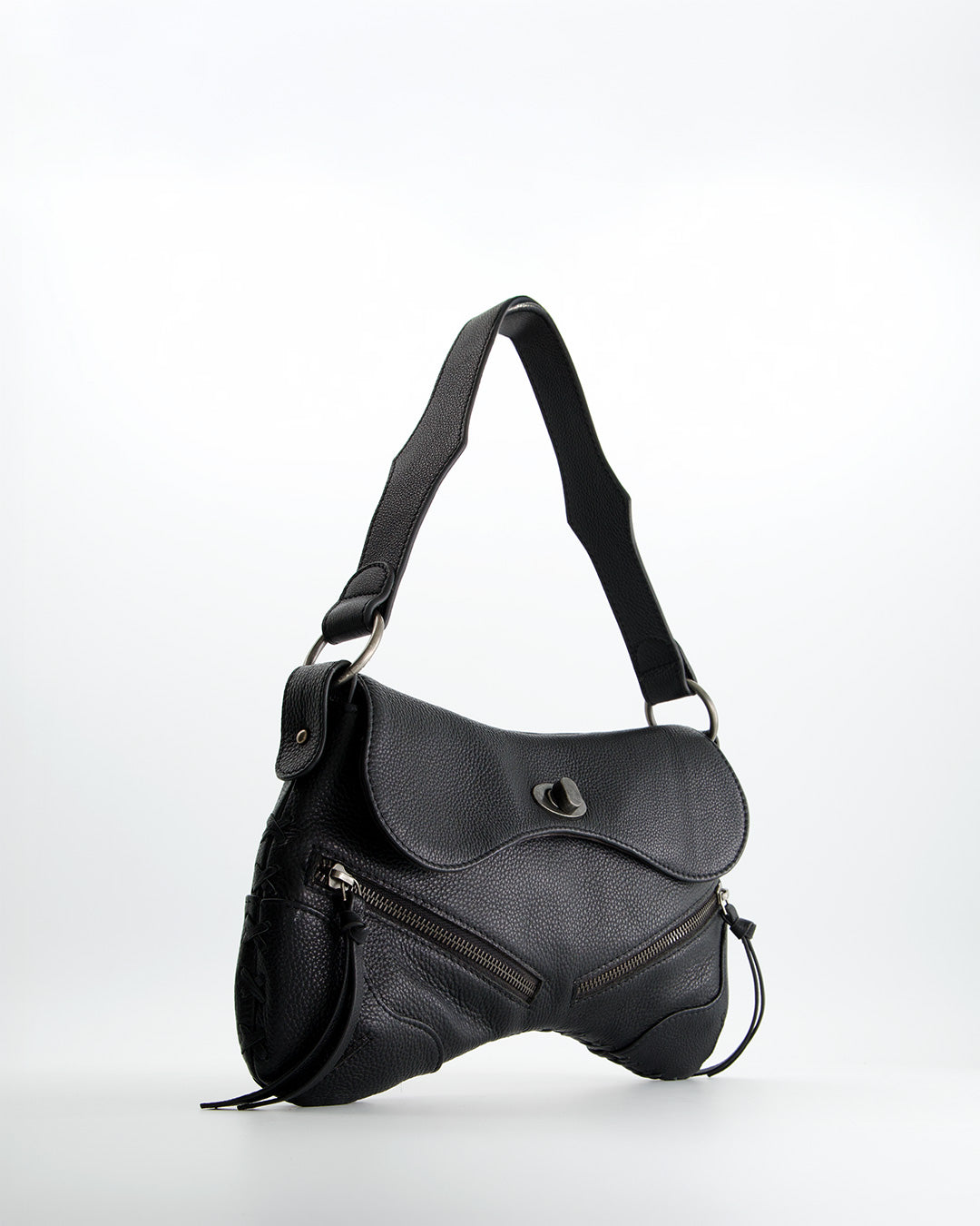 Bolso negro de hombro - Gilga