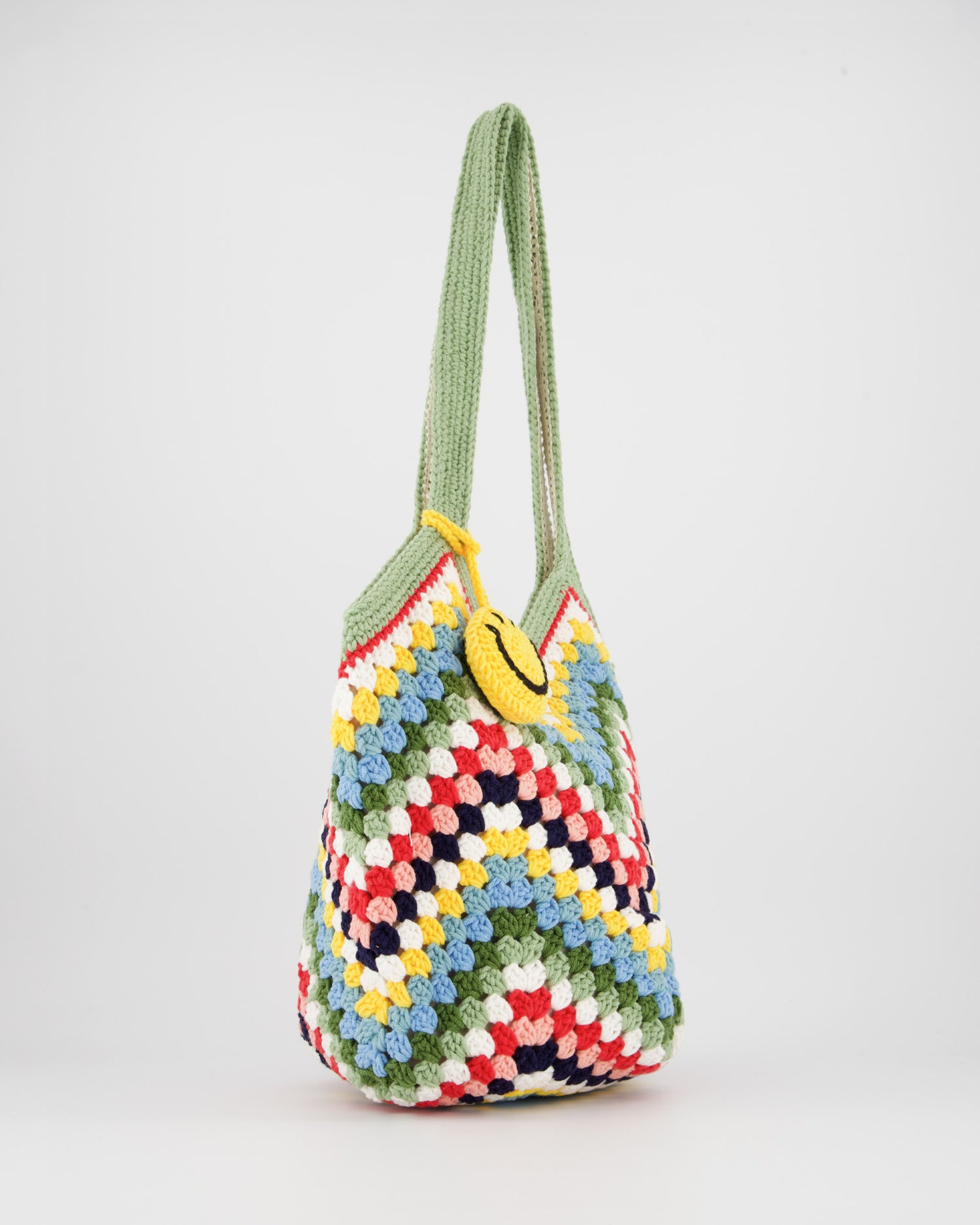 Multicolored crochet shopper bag - Aspen