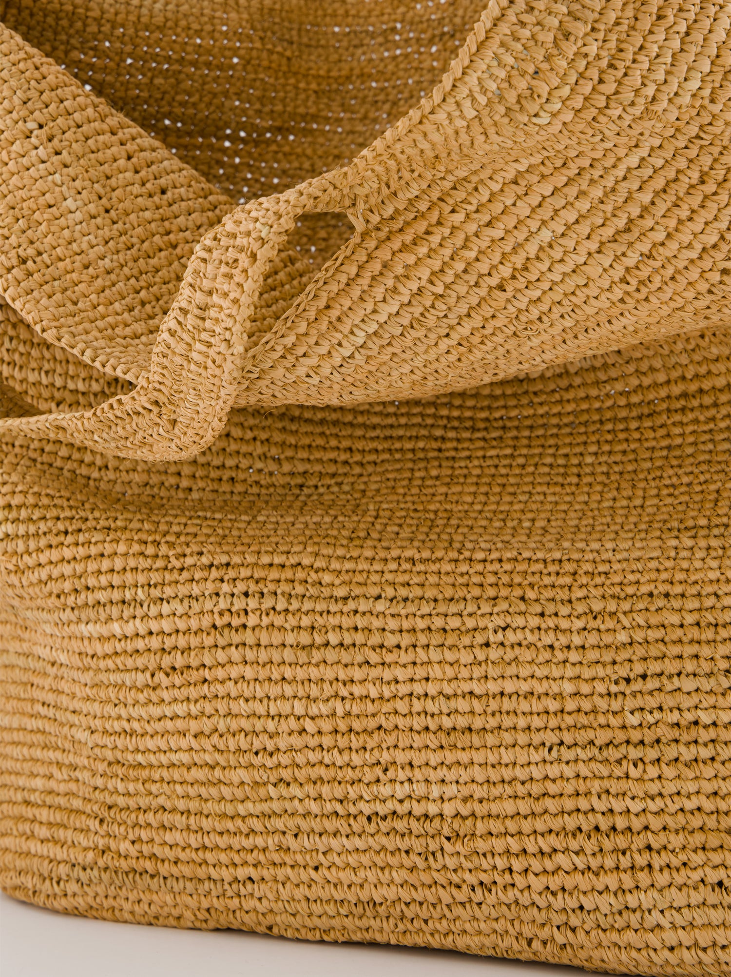Bolso shopper de rafia Ulanka Dashe