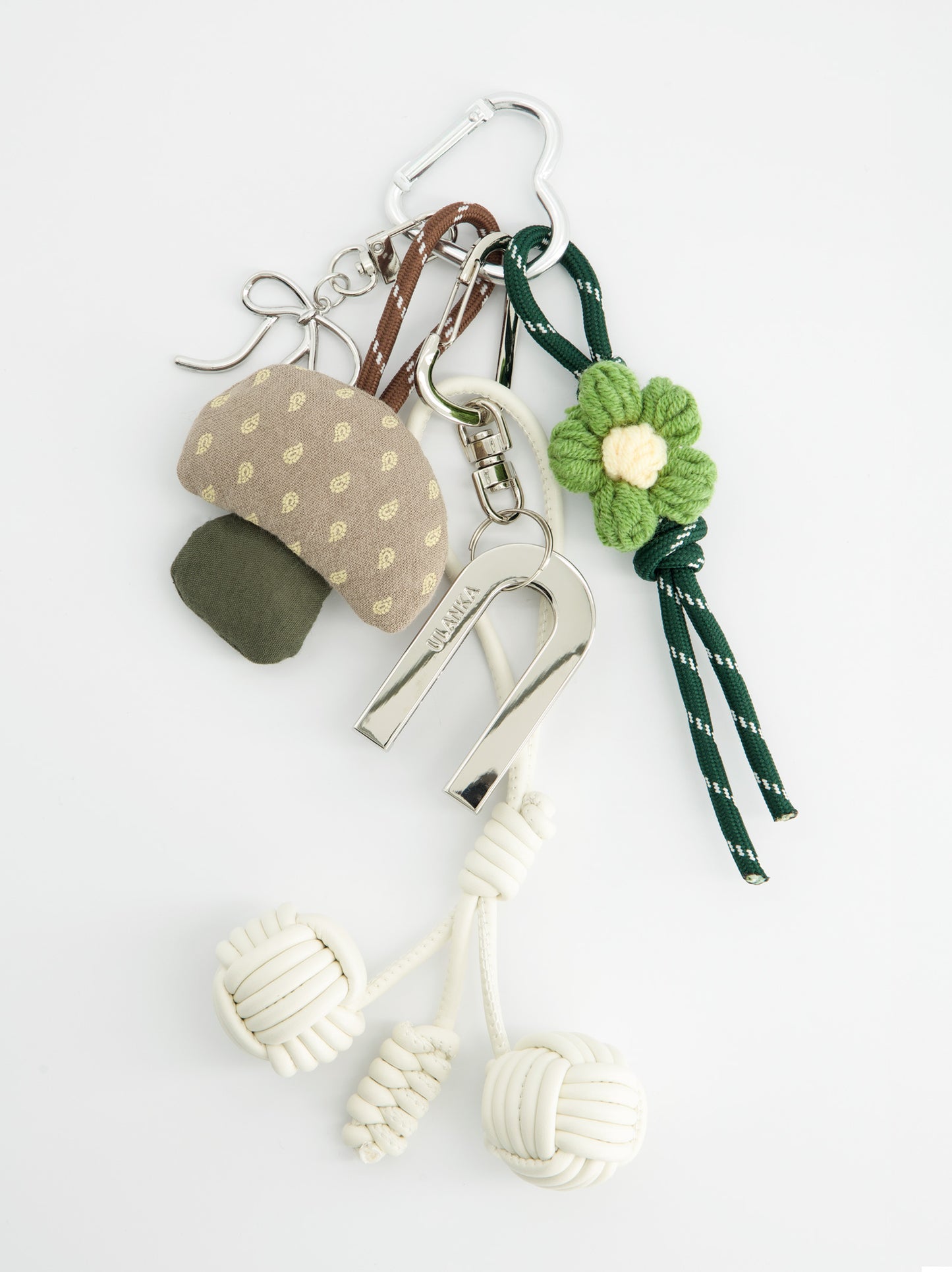 Bolso tote de pelo con charms - Fuzzy