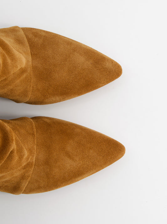 Boho-style suede ankle boots - ULK Conroe