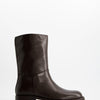 Flat leather ankle boots - ULK Tommy