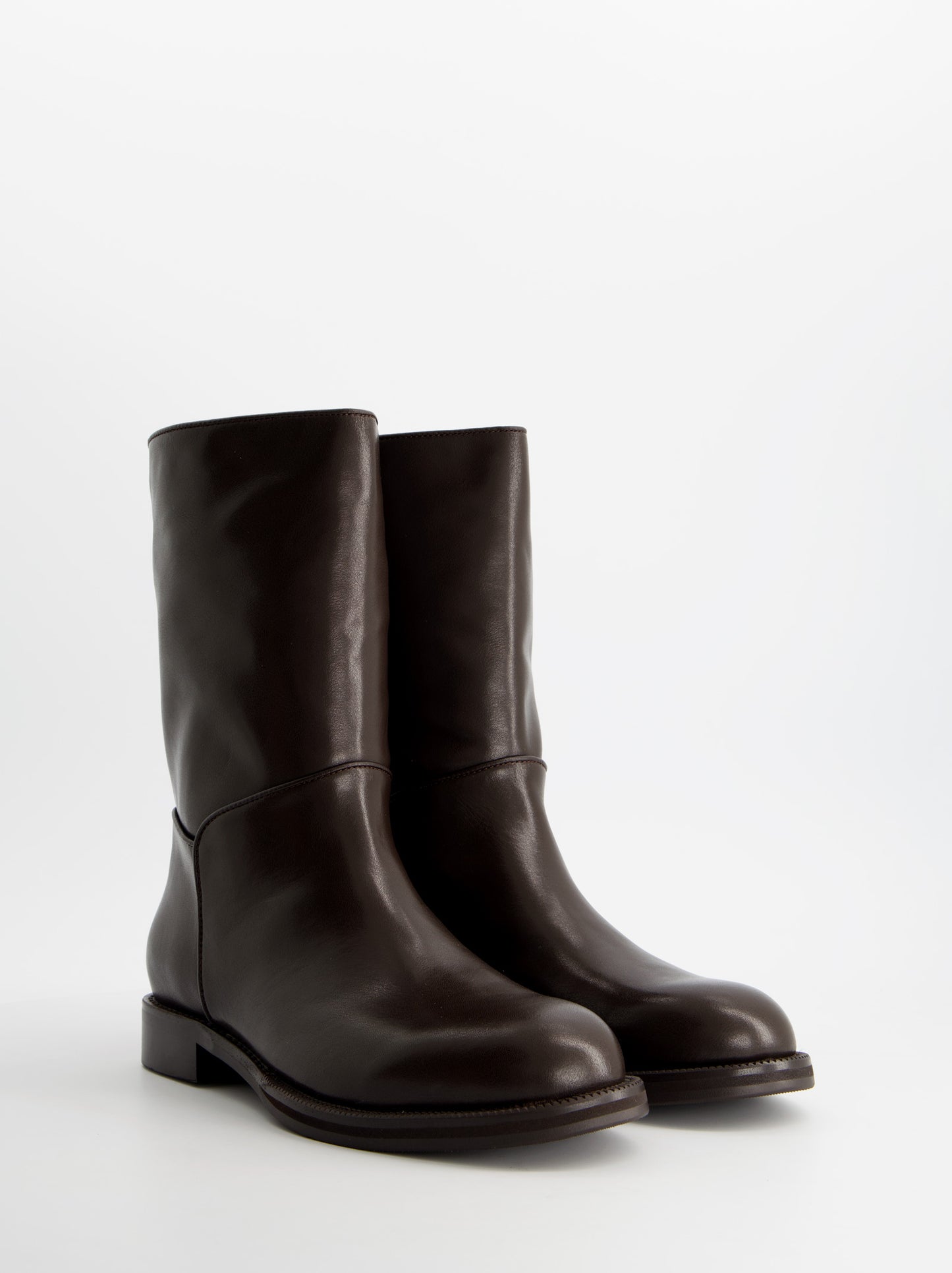 Botines planos de piel - ULK Tommy