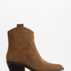 Botines cowboy de ante con tacón - Aroa