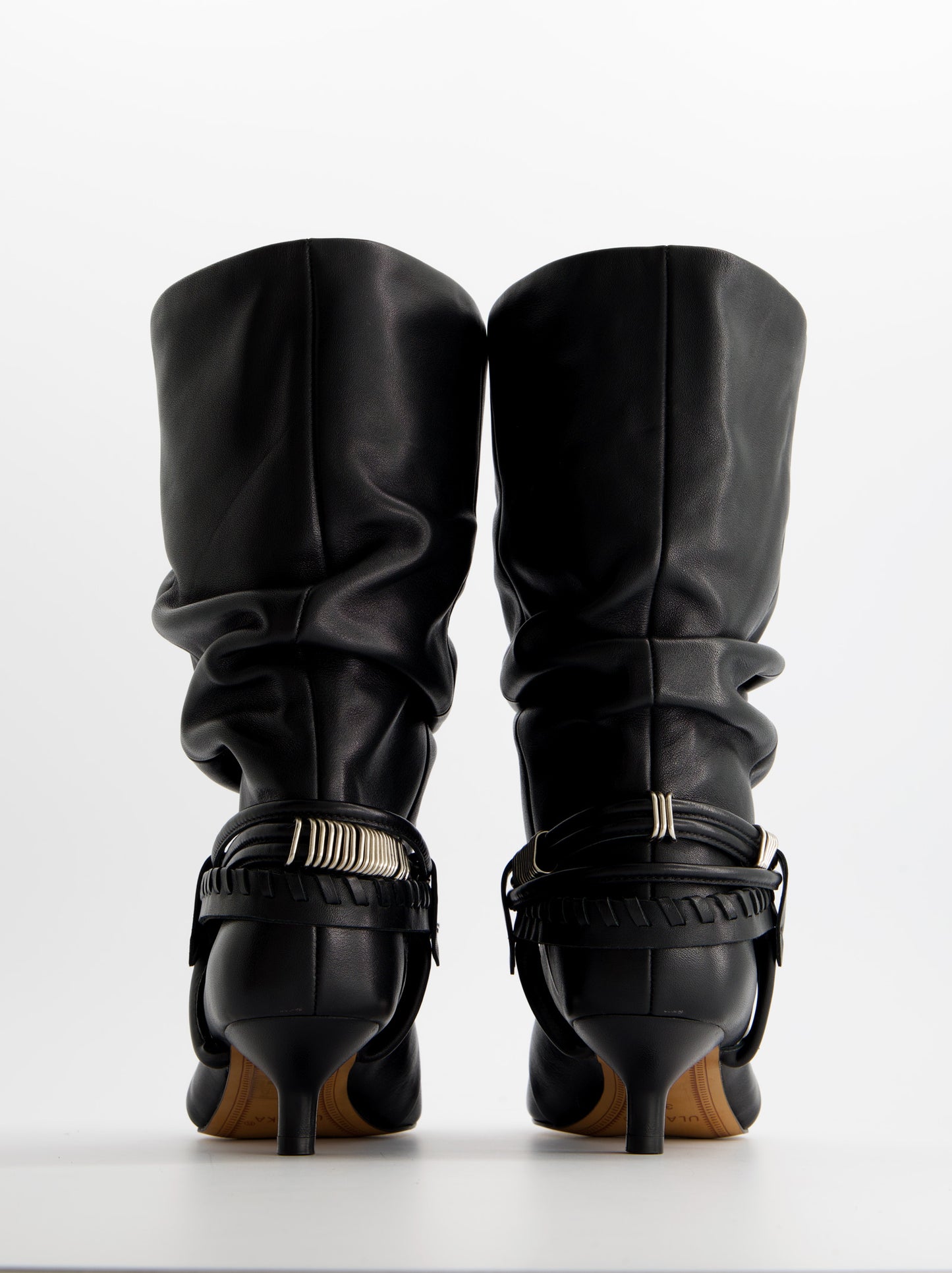 Botines de piel con tacón kitten - ULK Irving