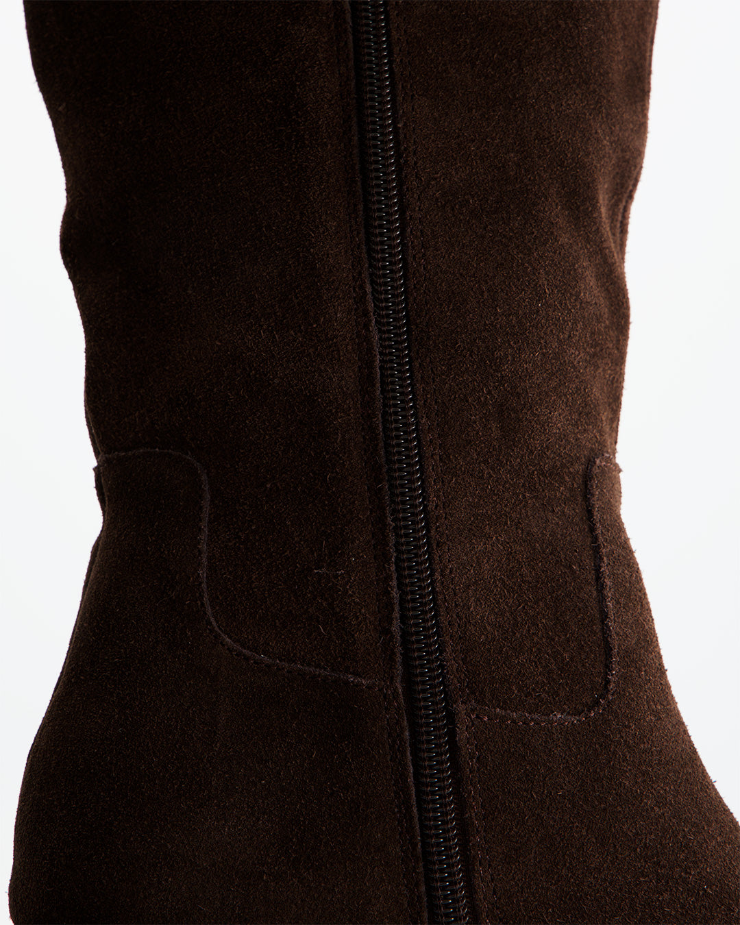 Bota alta de ante marrón - Hi-Flint