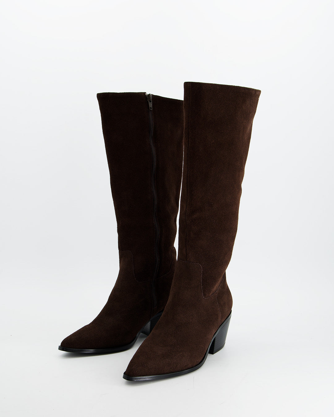 Bota alta de ante marrón - Hi-Flint