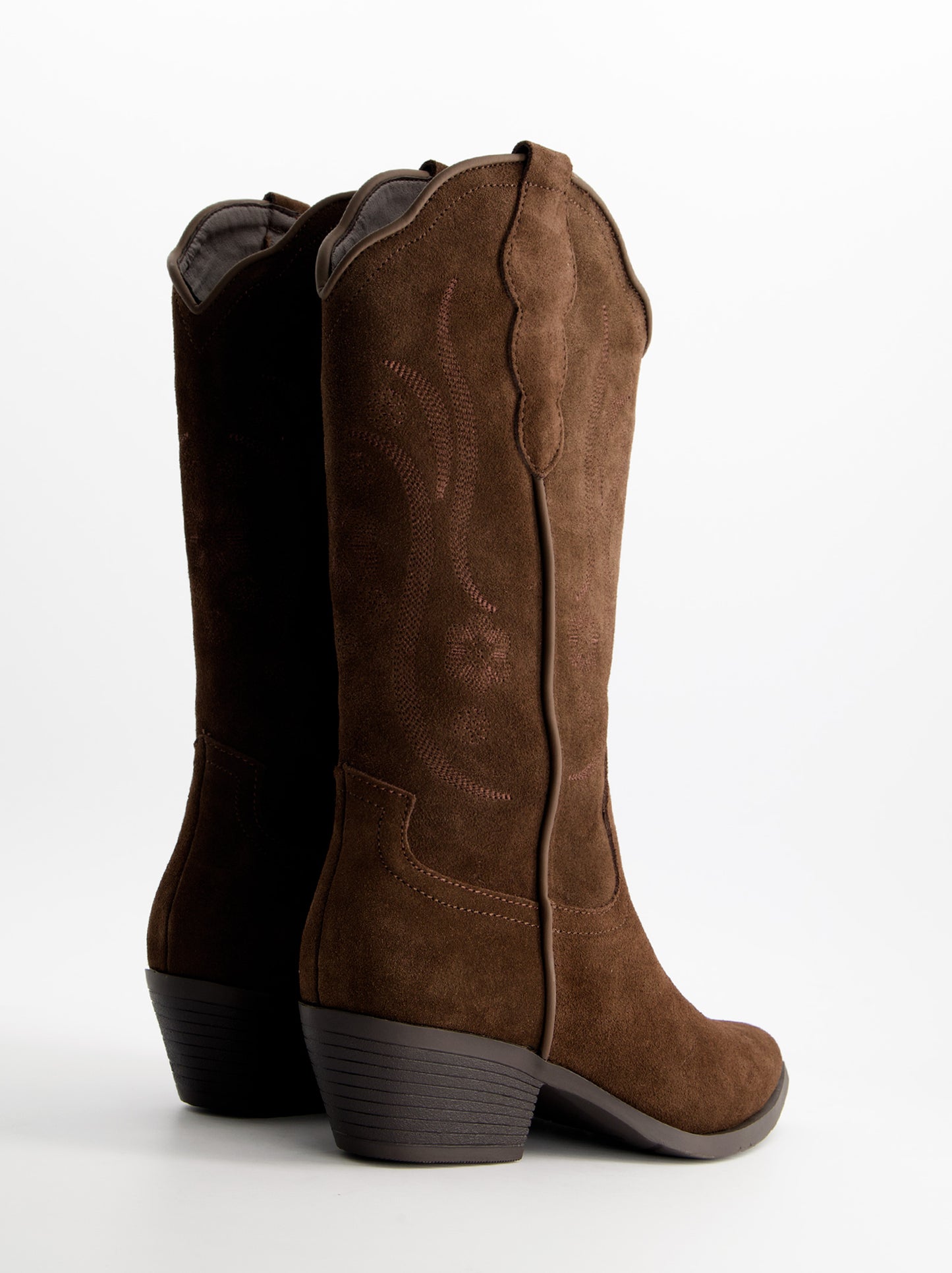 Botas cowboy de ante - India