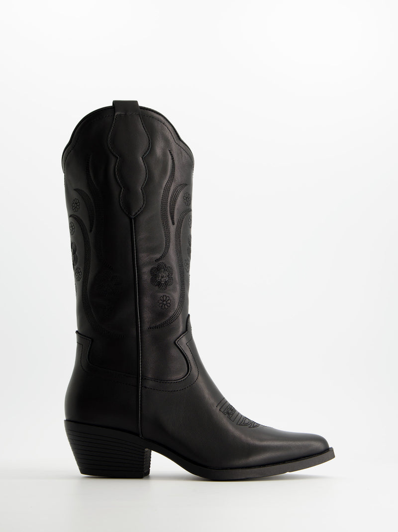 Botas cowboy de piel - ULK India