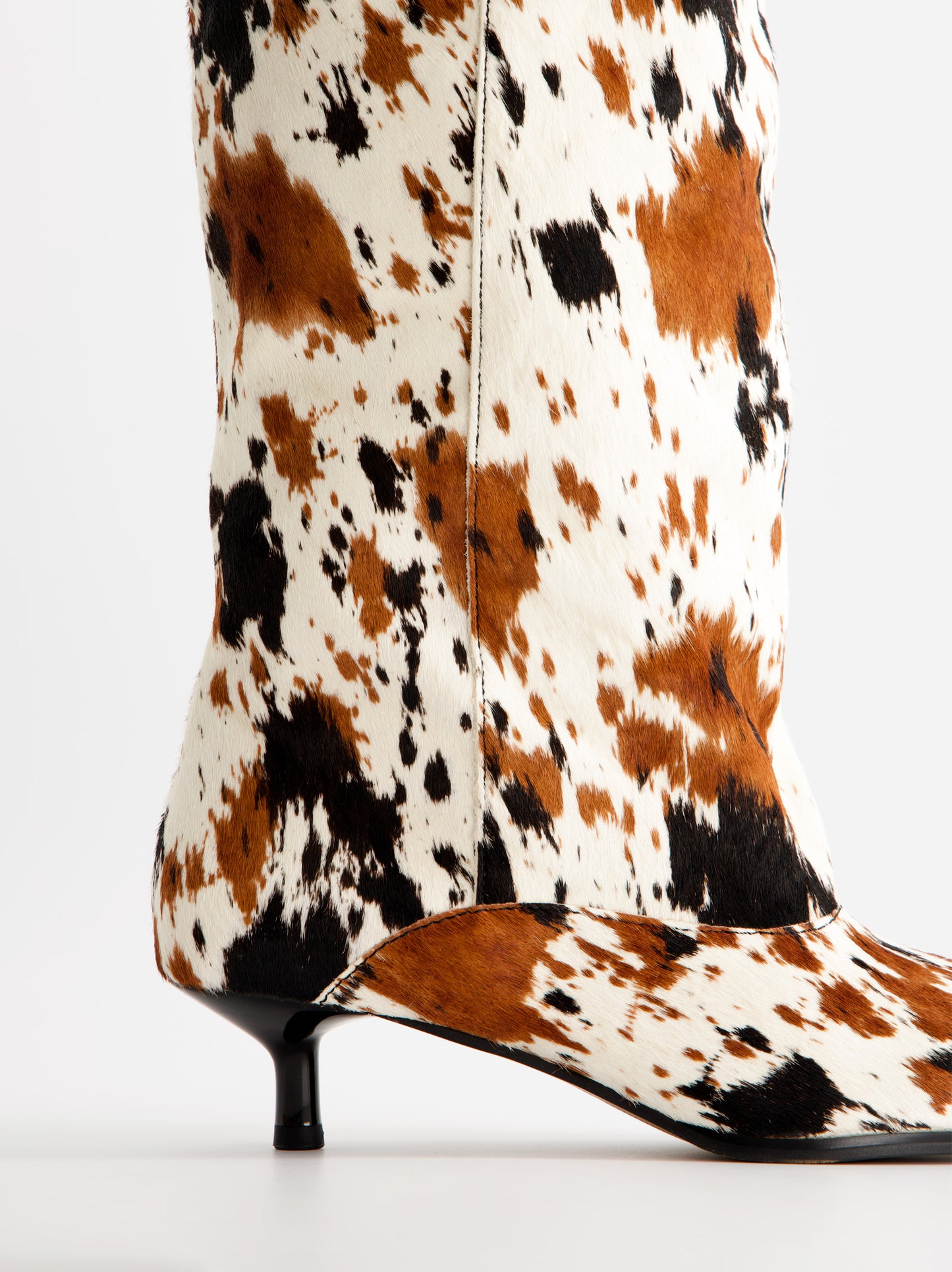 Furry animal print boot - ULK Rockwall