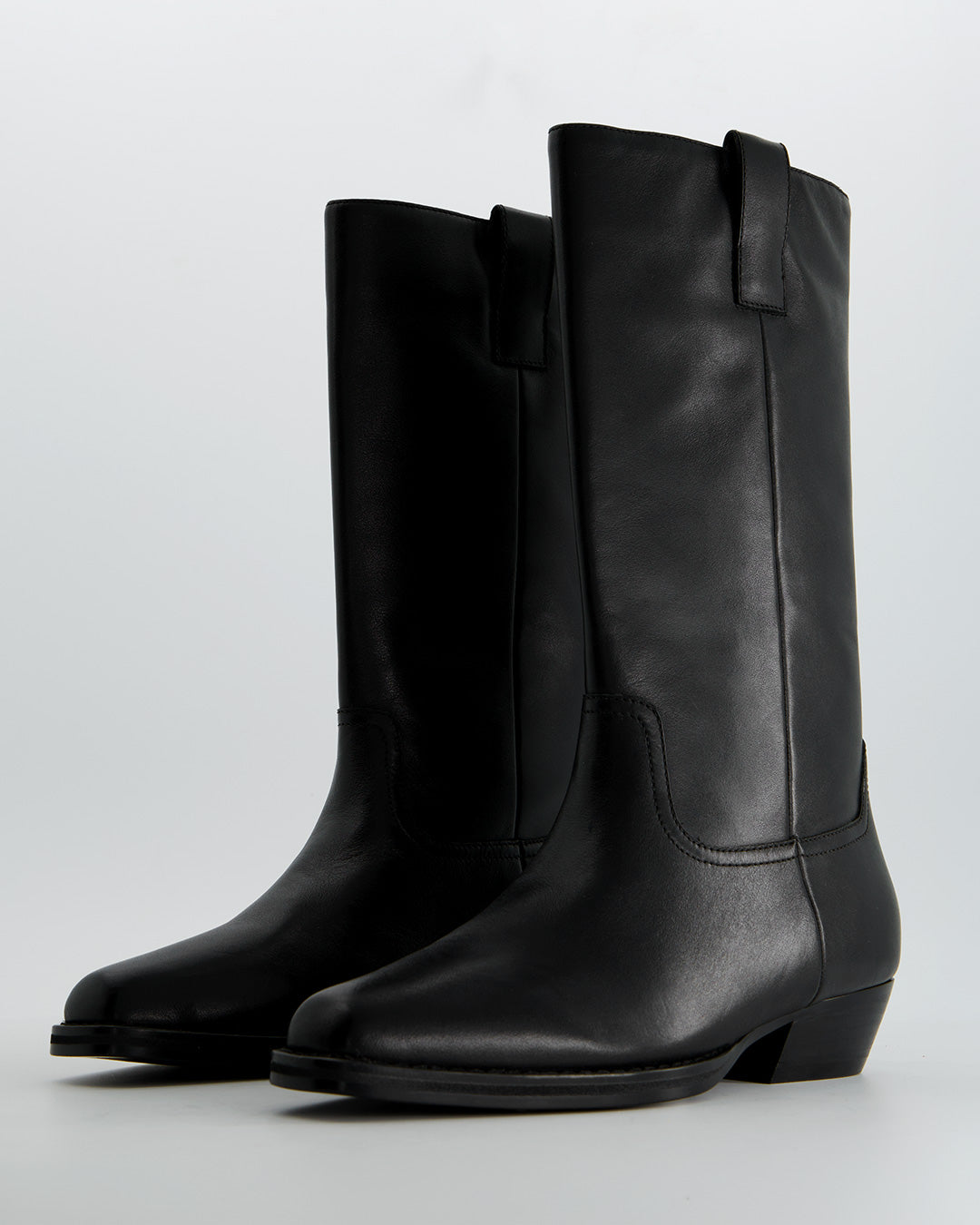 Botas Altas de Estilo Cowboy - Mess