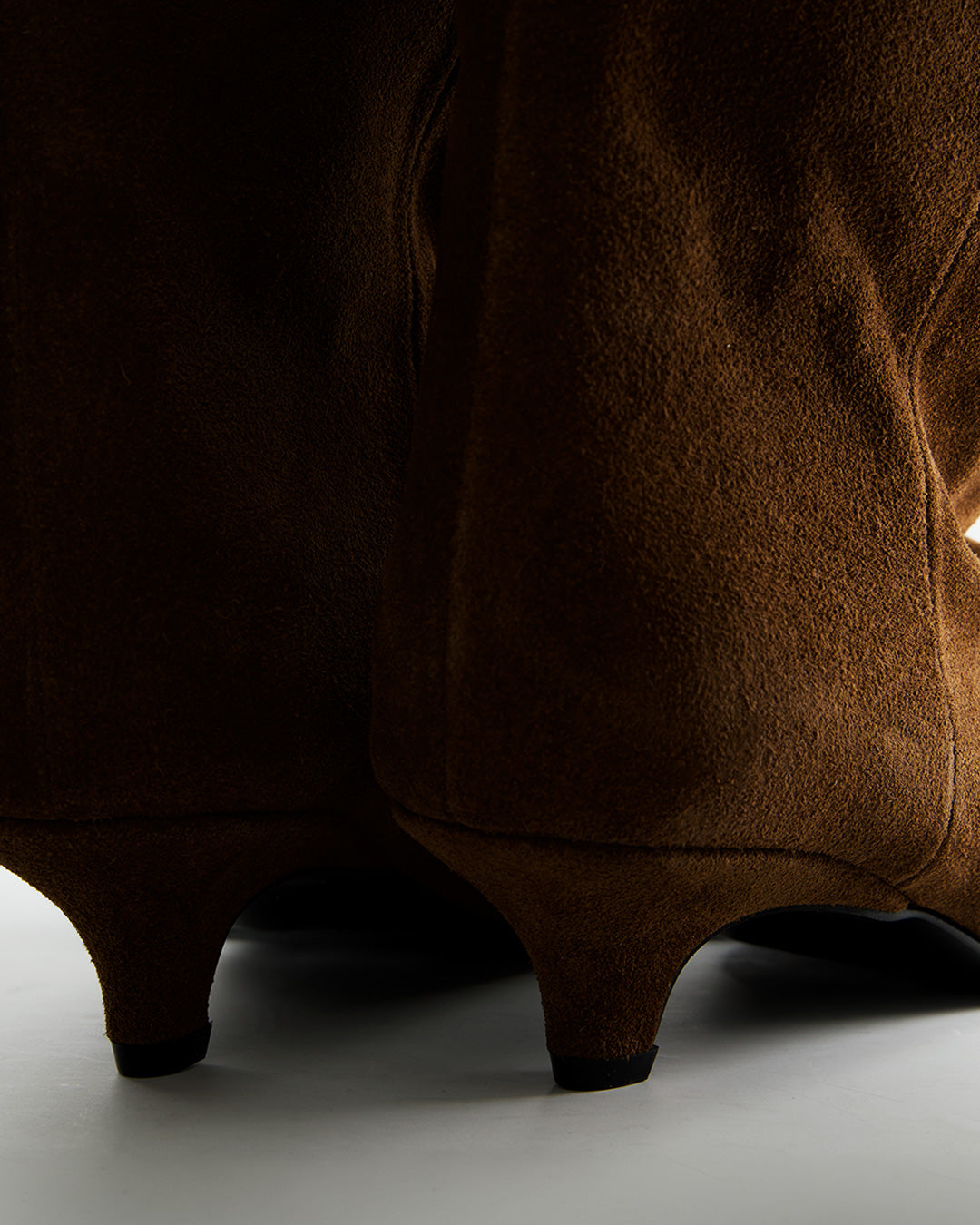 Botas altas de ante marrón - Tibon