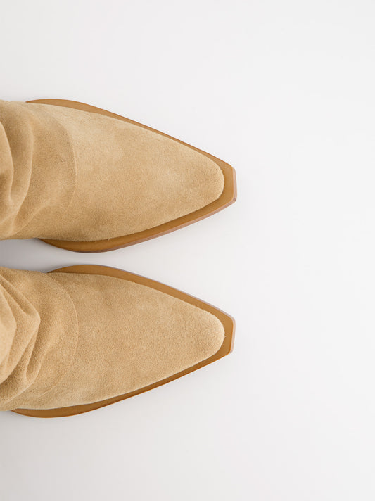 Botas cowboy con flecos laterales - Kenny