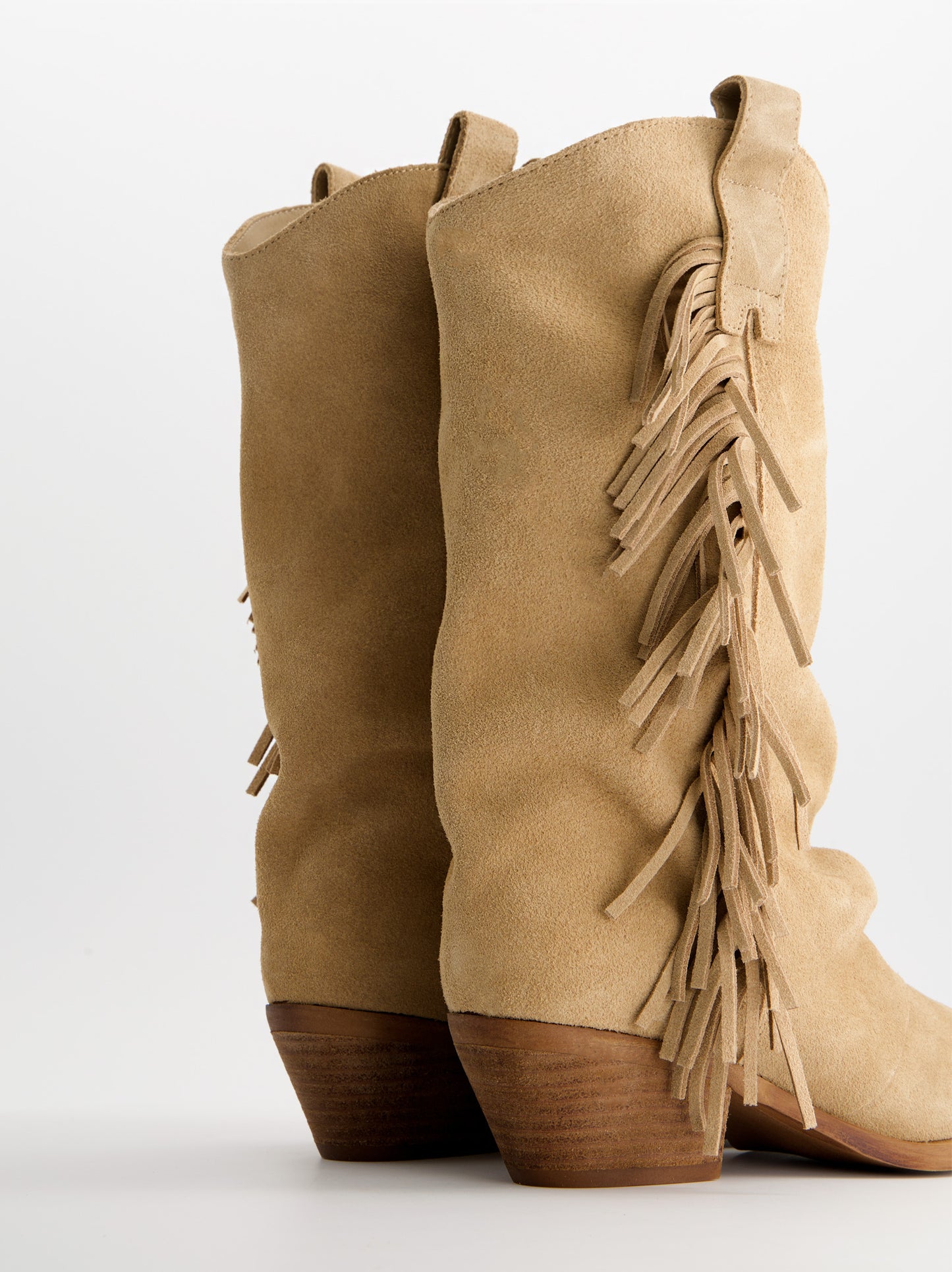 Botas cowboy con flecos laterales - Kenny