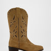 Botas de piel con tacón bajo - Ulanka