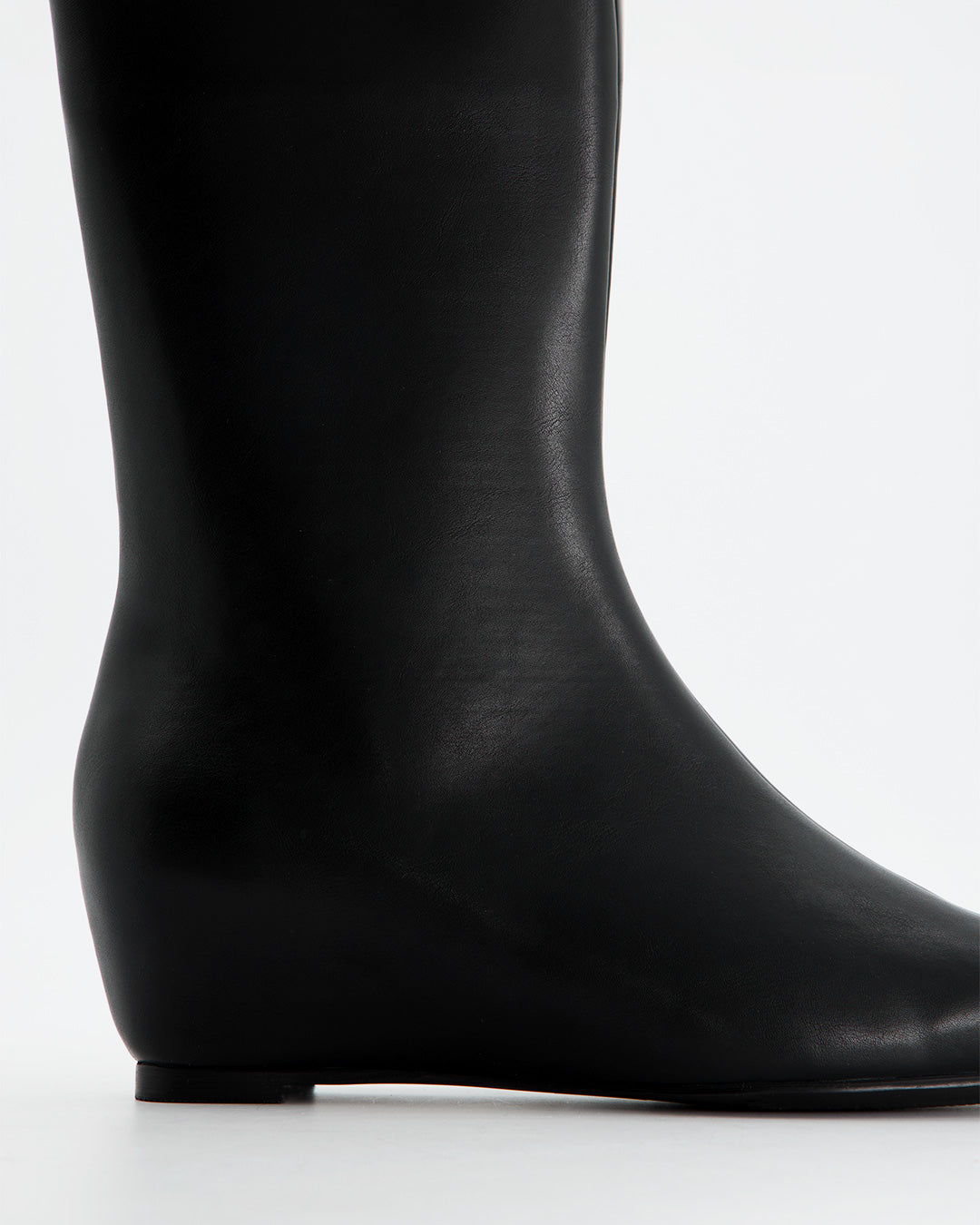 Botas negras de caña media con puntera - Gare