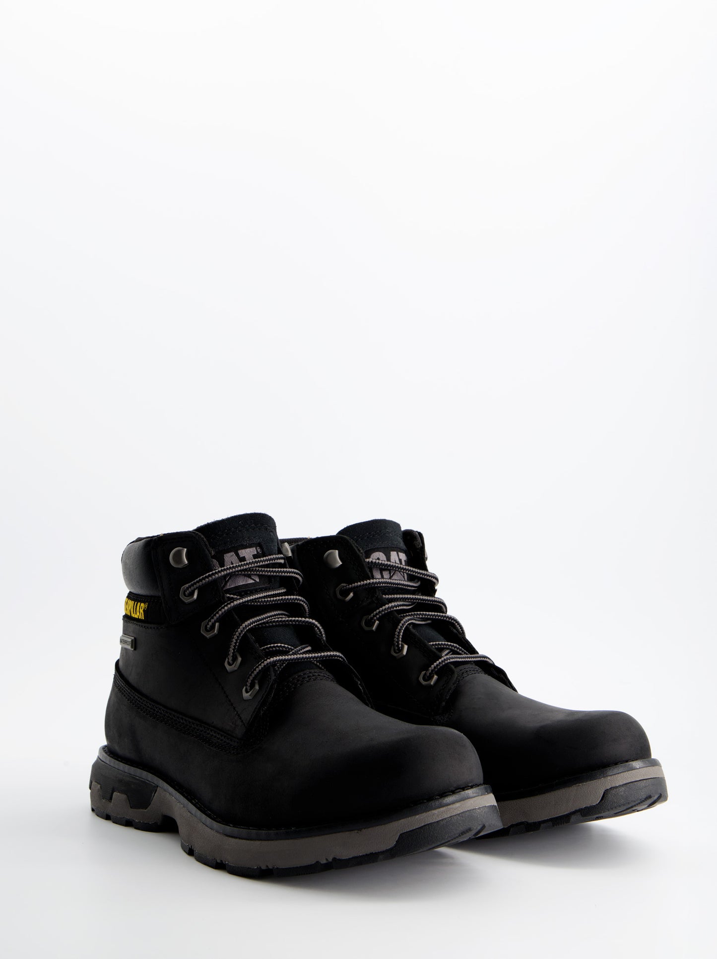 Botas negras de piel para hombre - Caterpillar Pursue