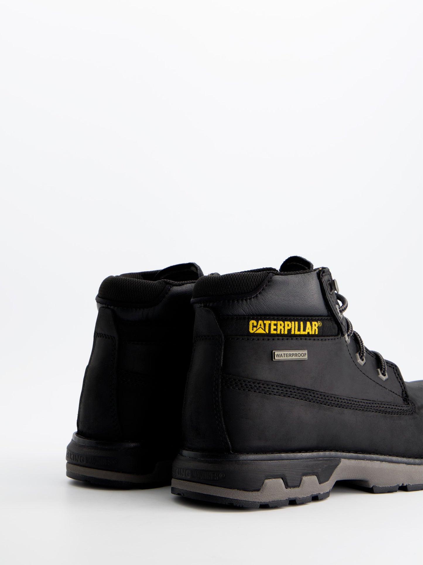Botas negras de piel para hombre - Caterpillar Pursue