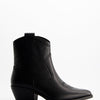 Leather cowboy boots with heel - Aroa
