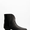 Botines cowboy de piel - Burn