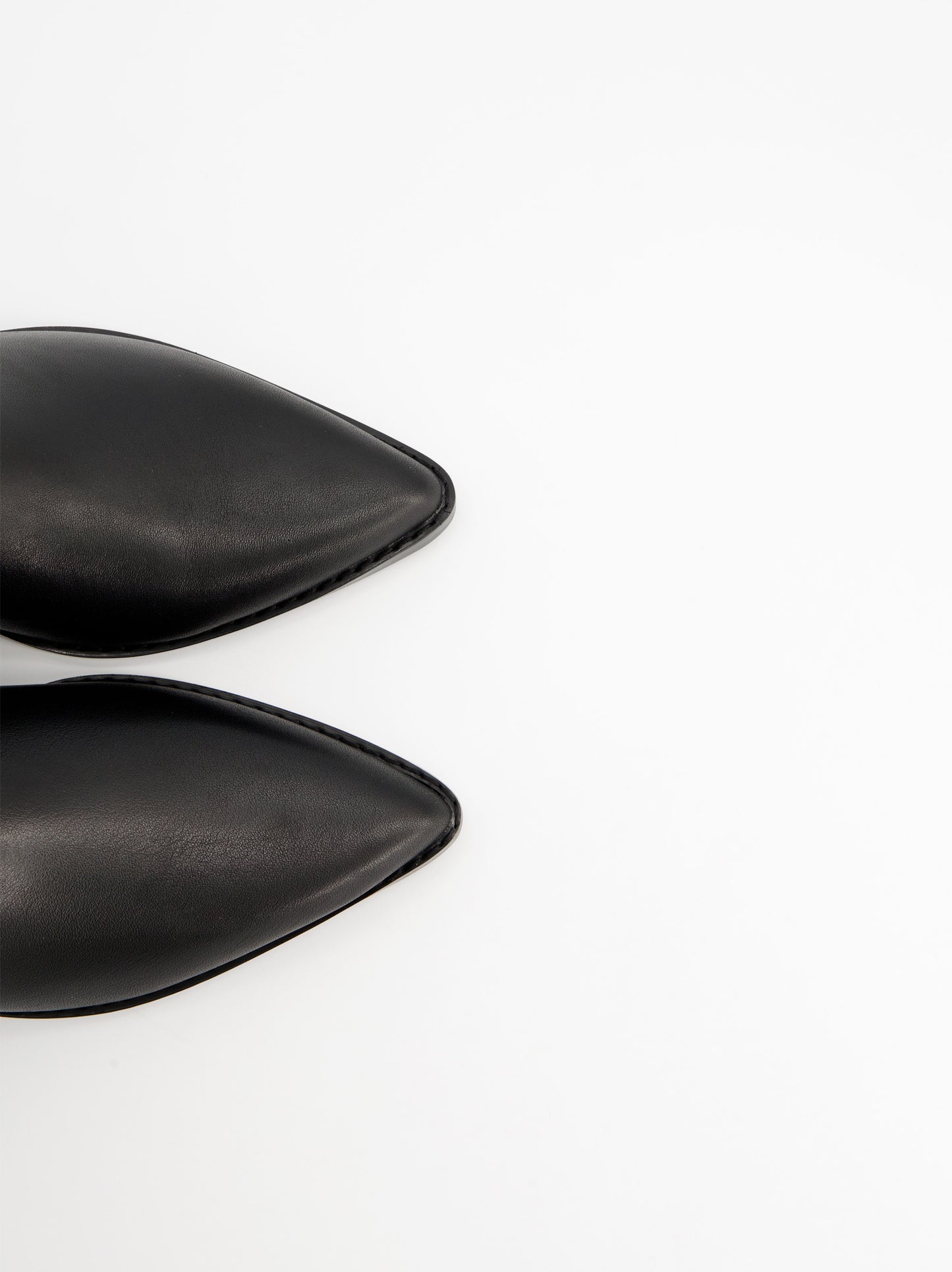 Botines cowboy de piel - Burn