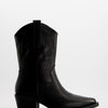 Faux leather cowboy boots - Brooklyn