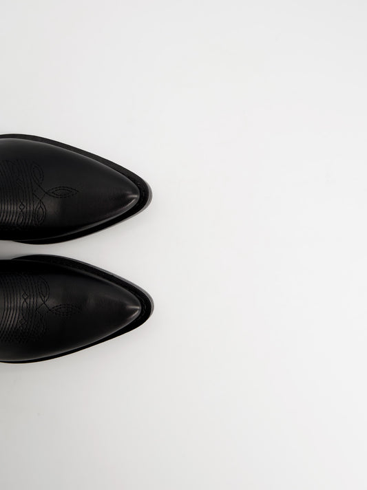 Botines cowboy efecto piel - Brooklyn