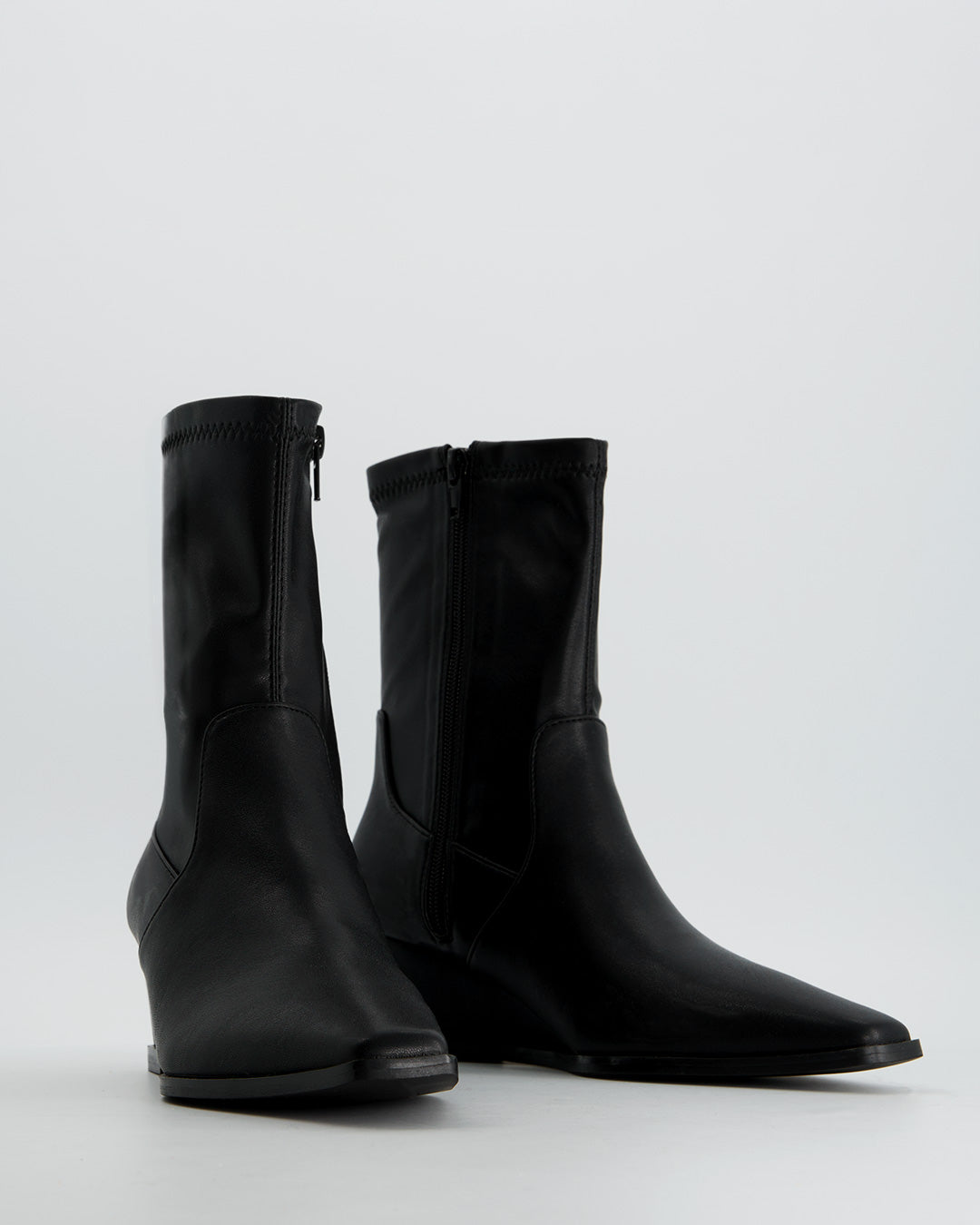 Botines de Cuña negros - Roux