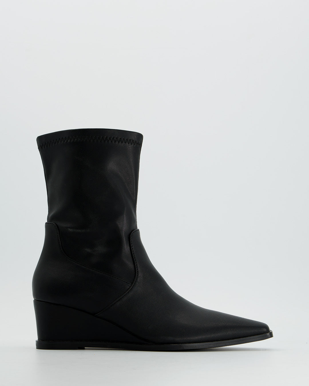 Botines de Cuña negros - Roux