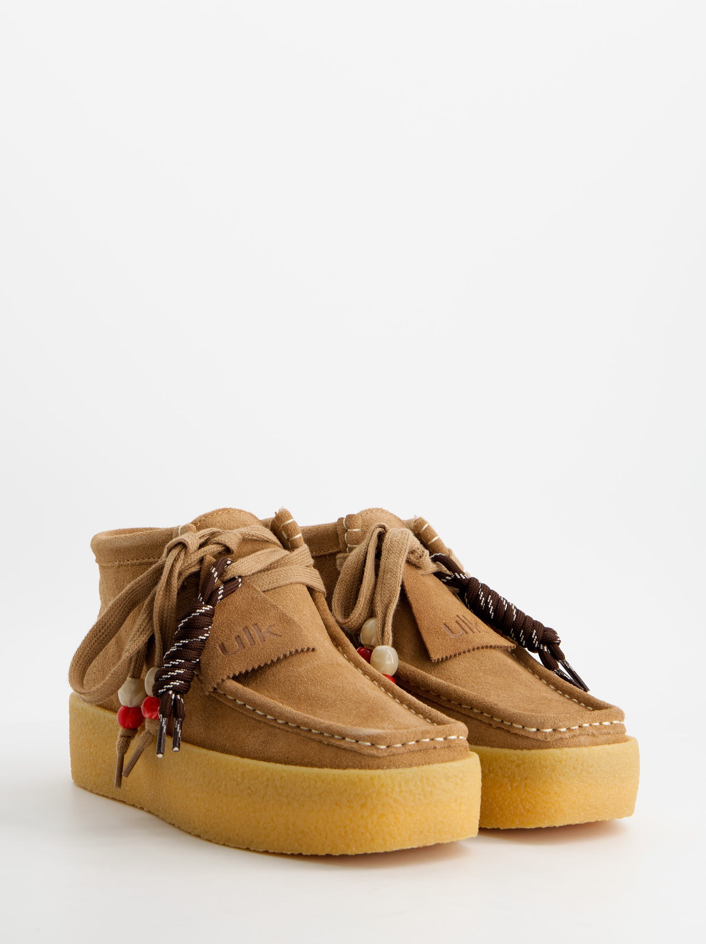 Botines de ante boho con plataforma - ULK Chester