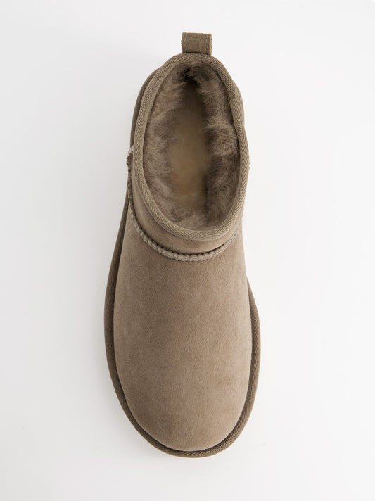 Botines de ante con forro interior - UGG Classic Ultra Mini