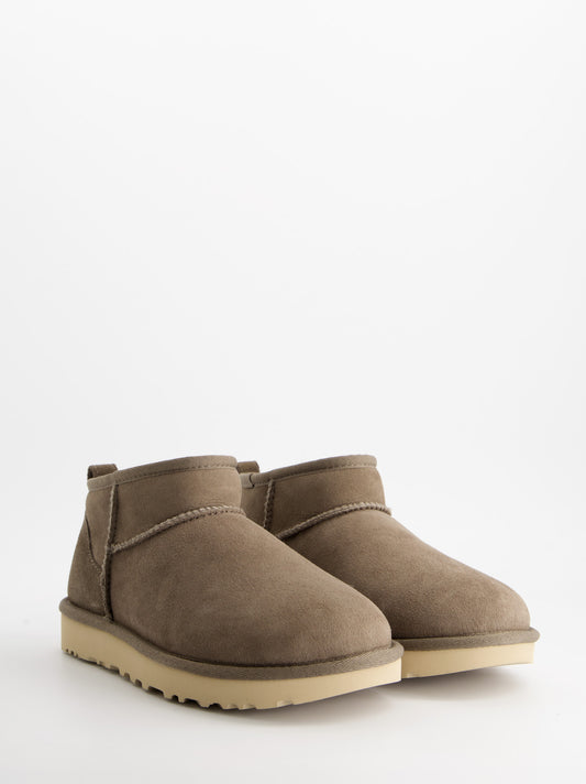 Botines de ante con forro interior - UGG Classic Ultra Mini