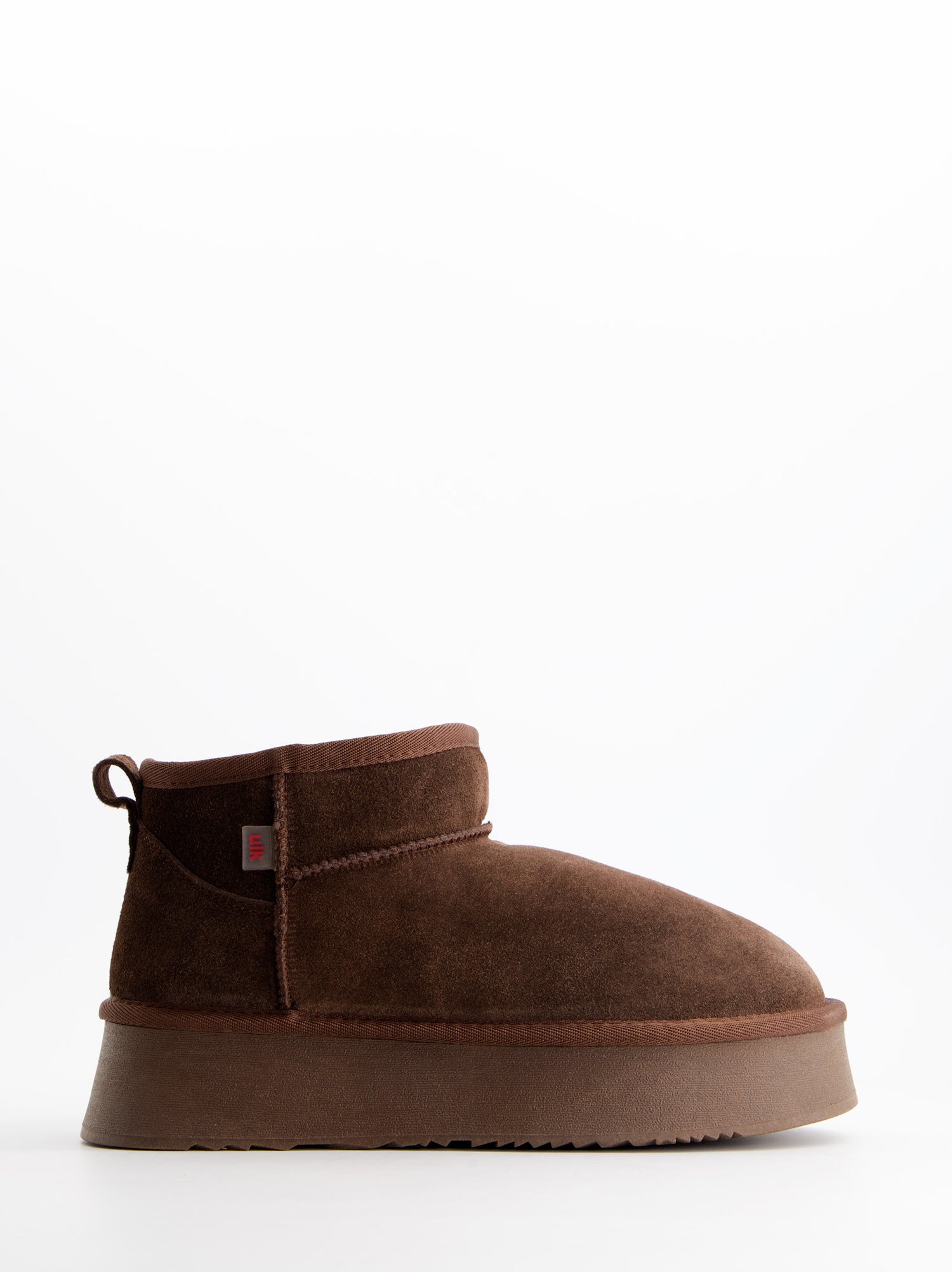 Botines de ante con forro interior y plataforma - Miwa