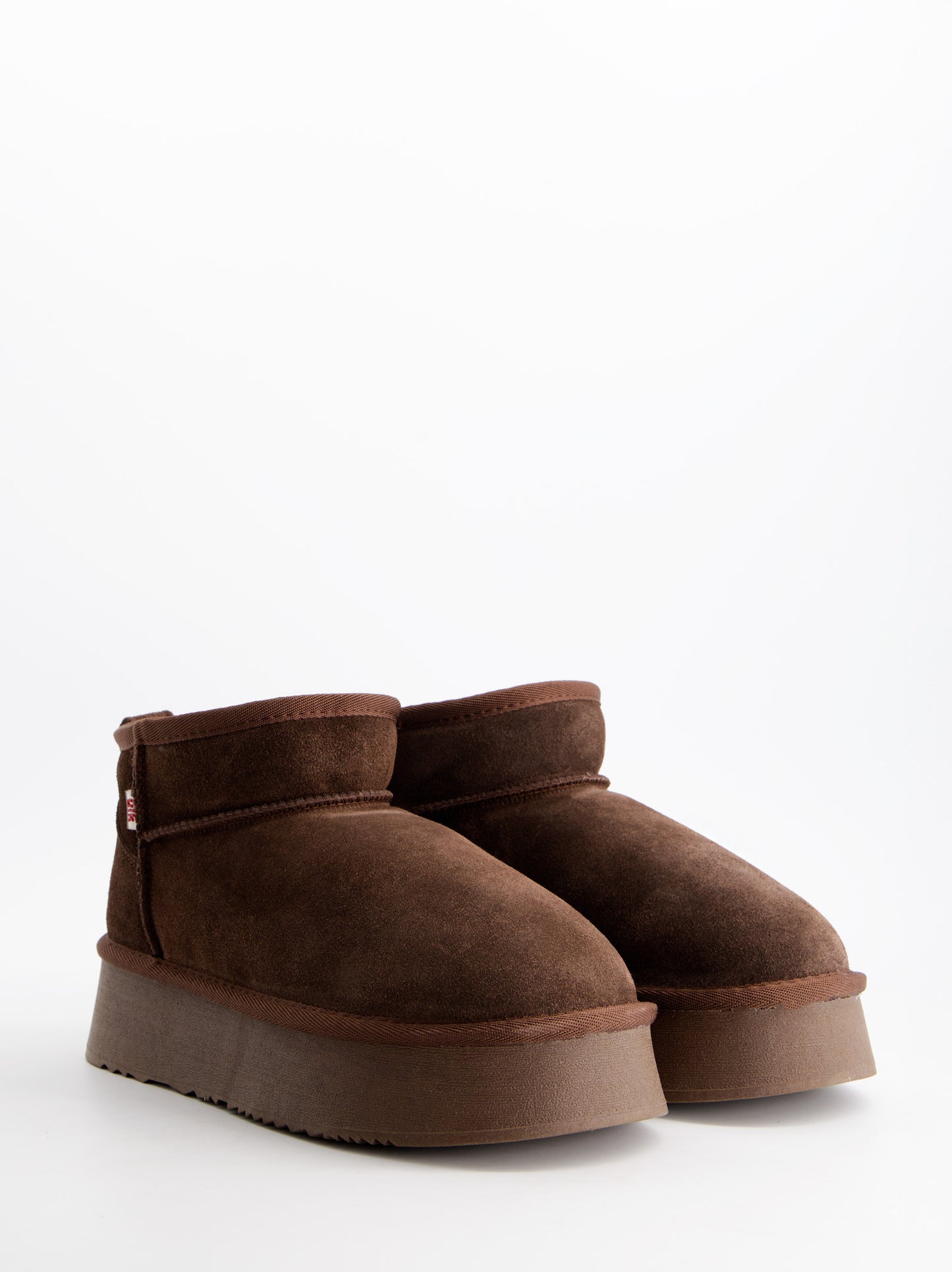 Botines de ante con forro interior y plataforma - Miwa