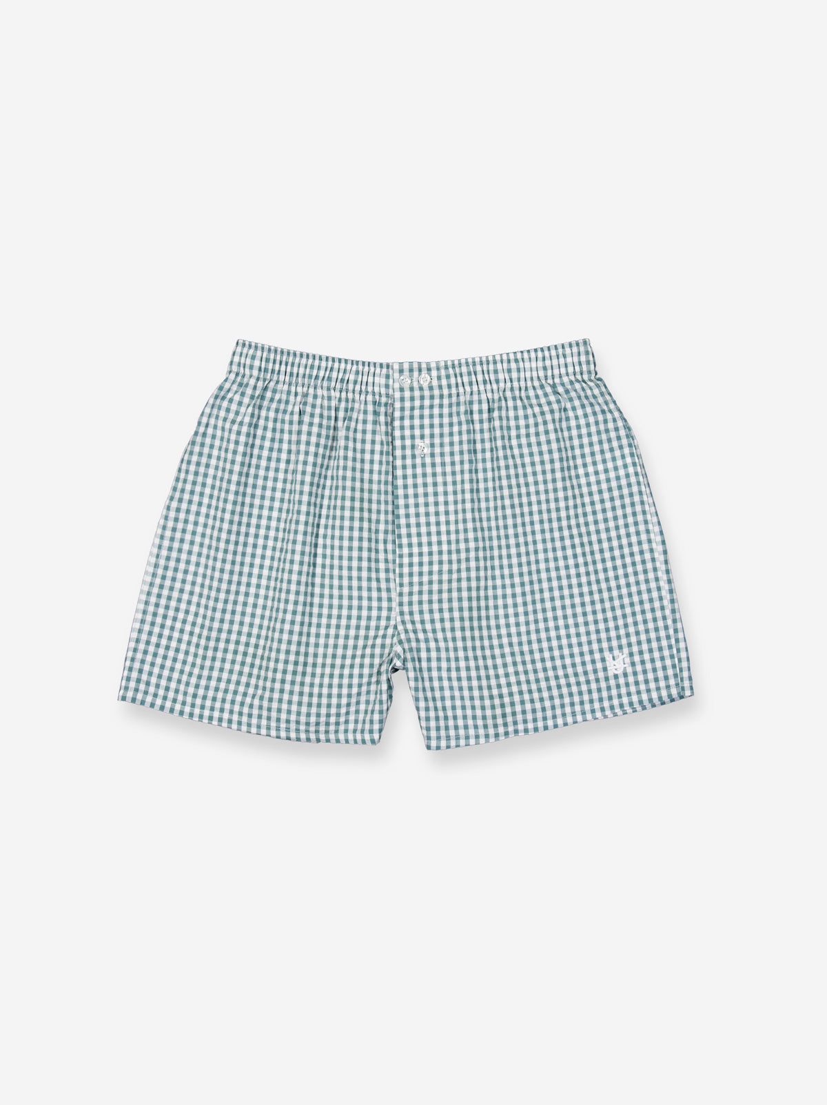 Checkered poplin boxer shorts - Richard