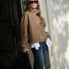 Sobrecamisa bomber a cuadros - Tea