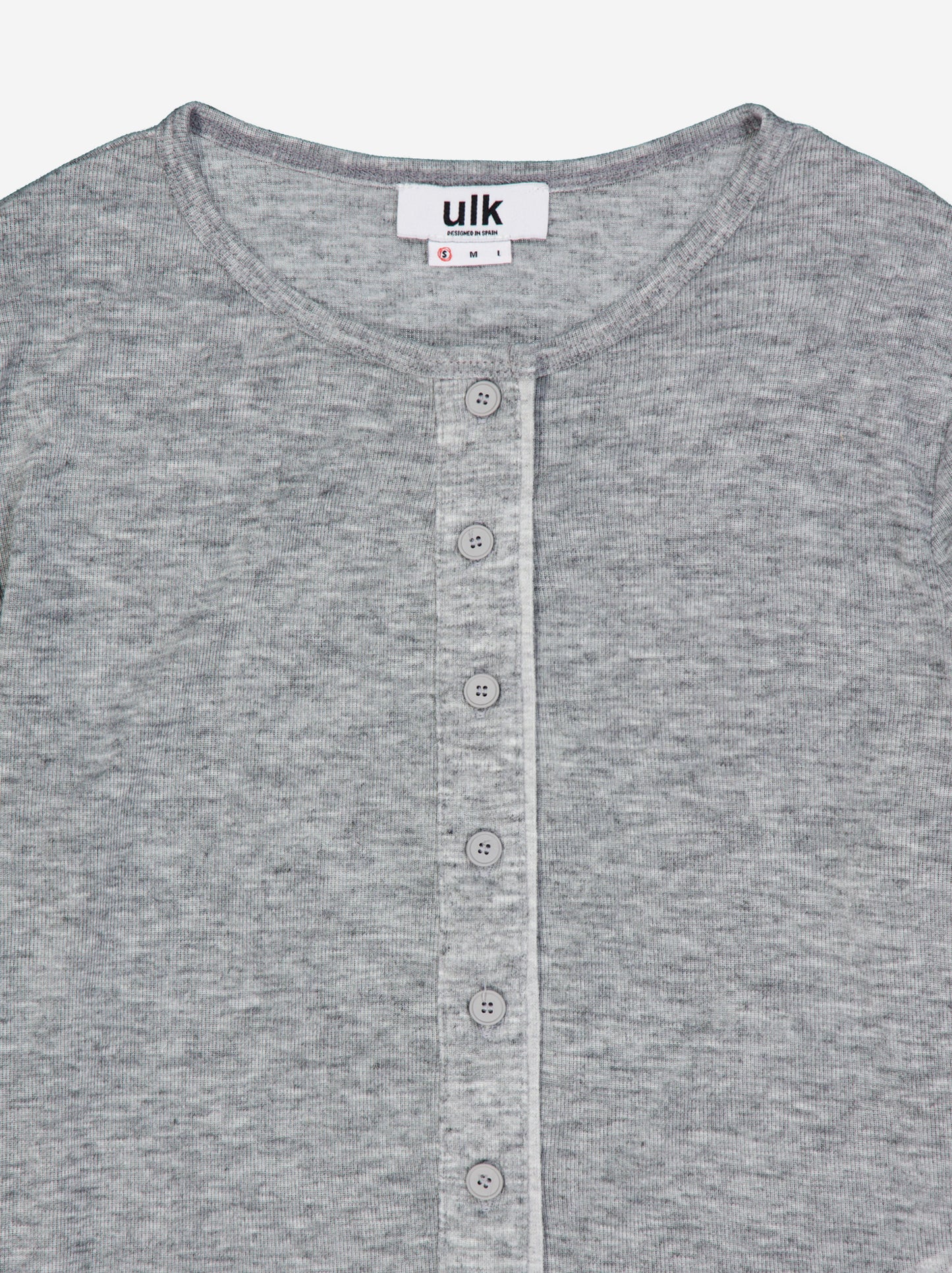 Cárdigan cropped de manga larga - Samara