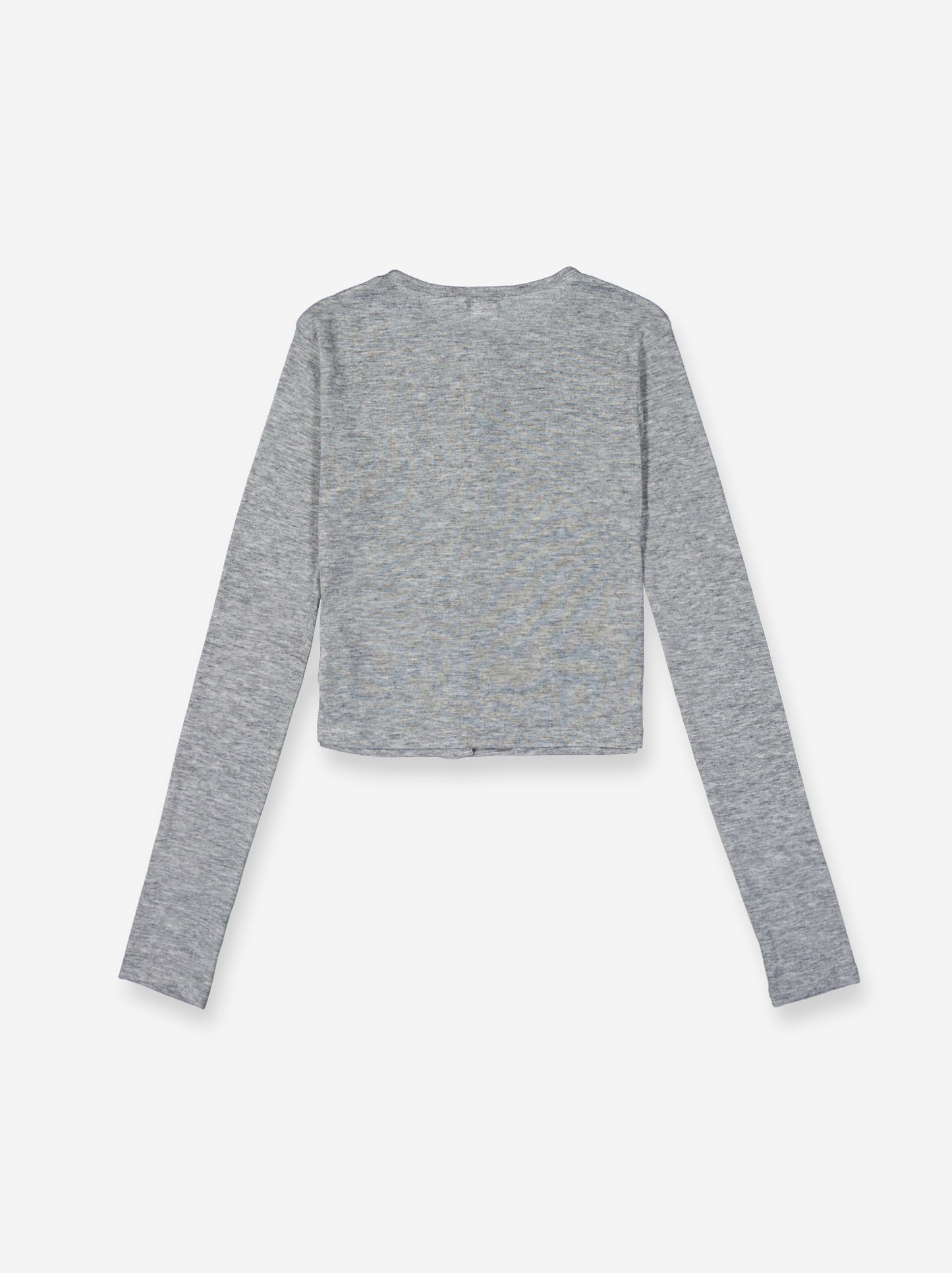 Cárdigan cropped de manga larga - Samara