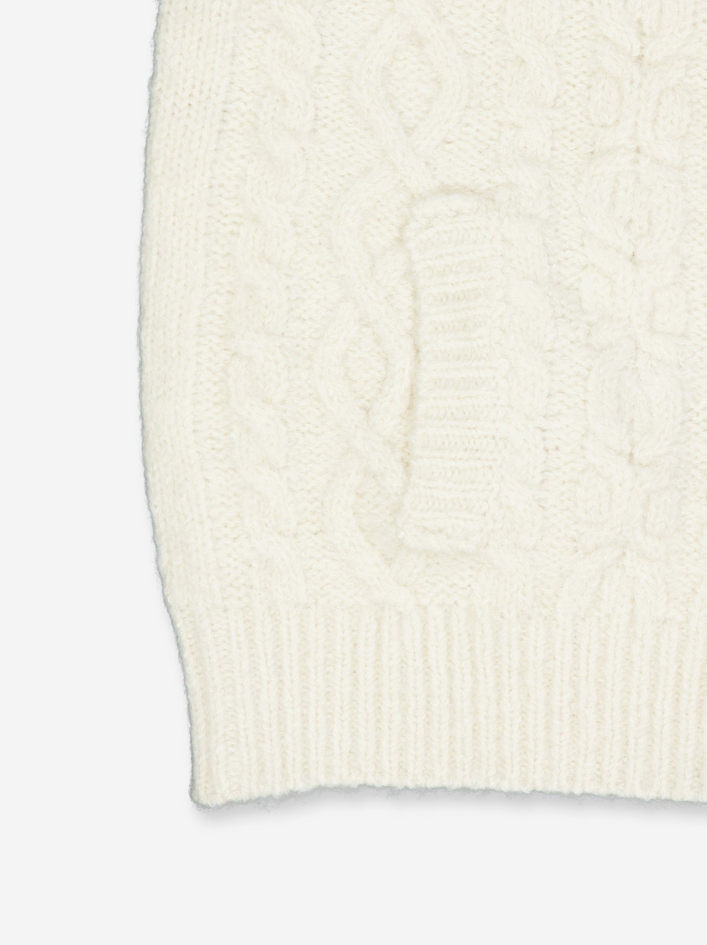 Cárdigan de punto con cuello alto - Greta