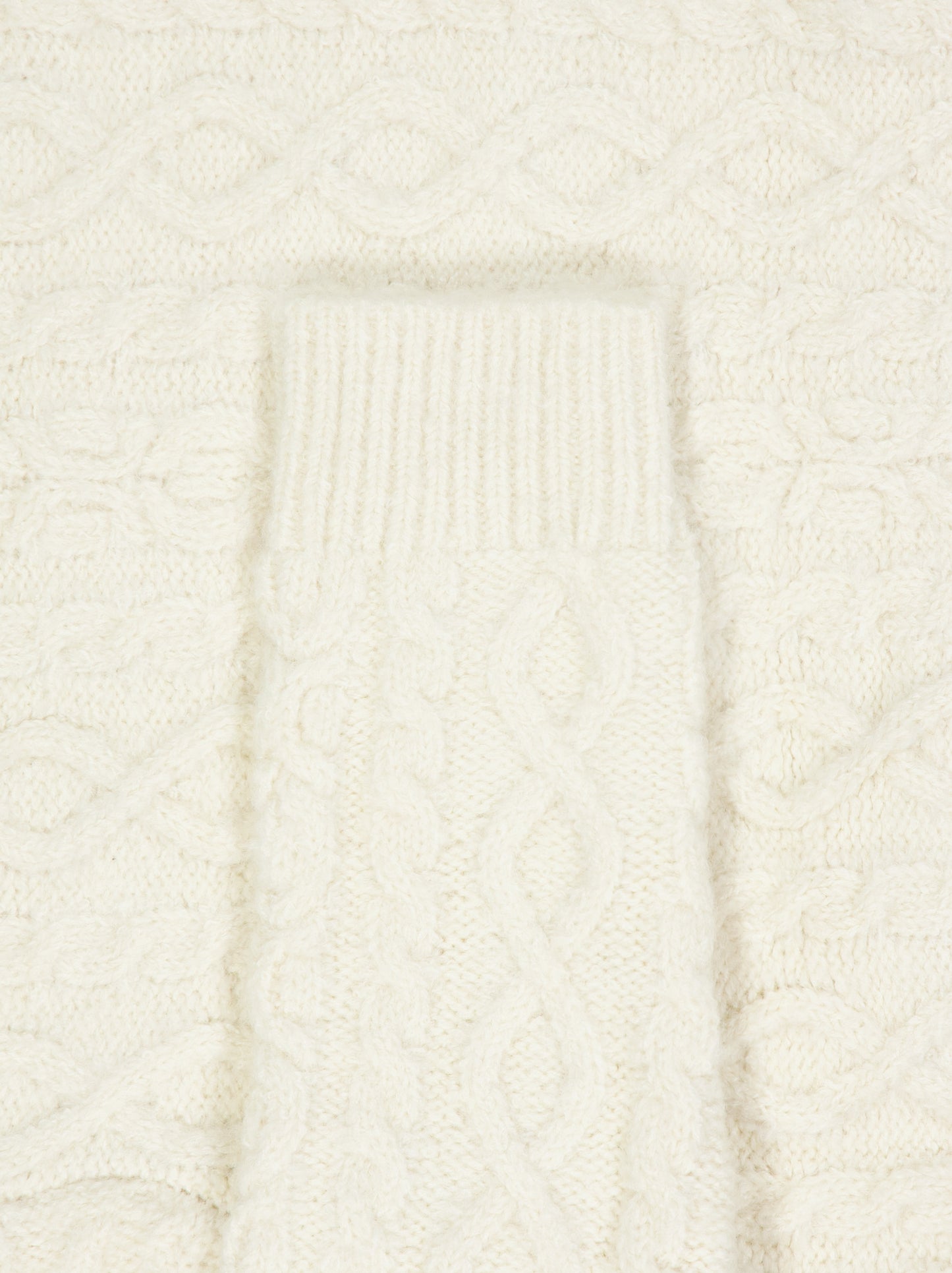 Cárdigan de punto con cuello alto - Greta