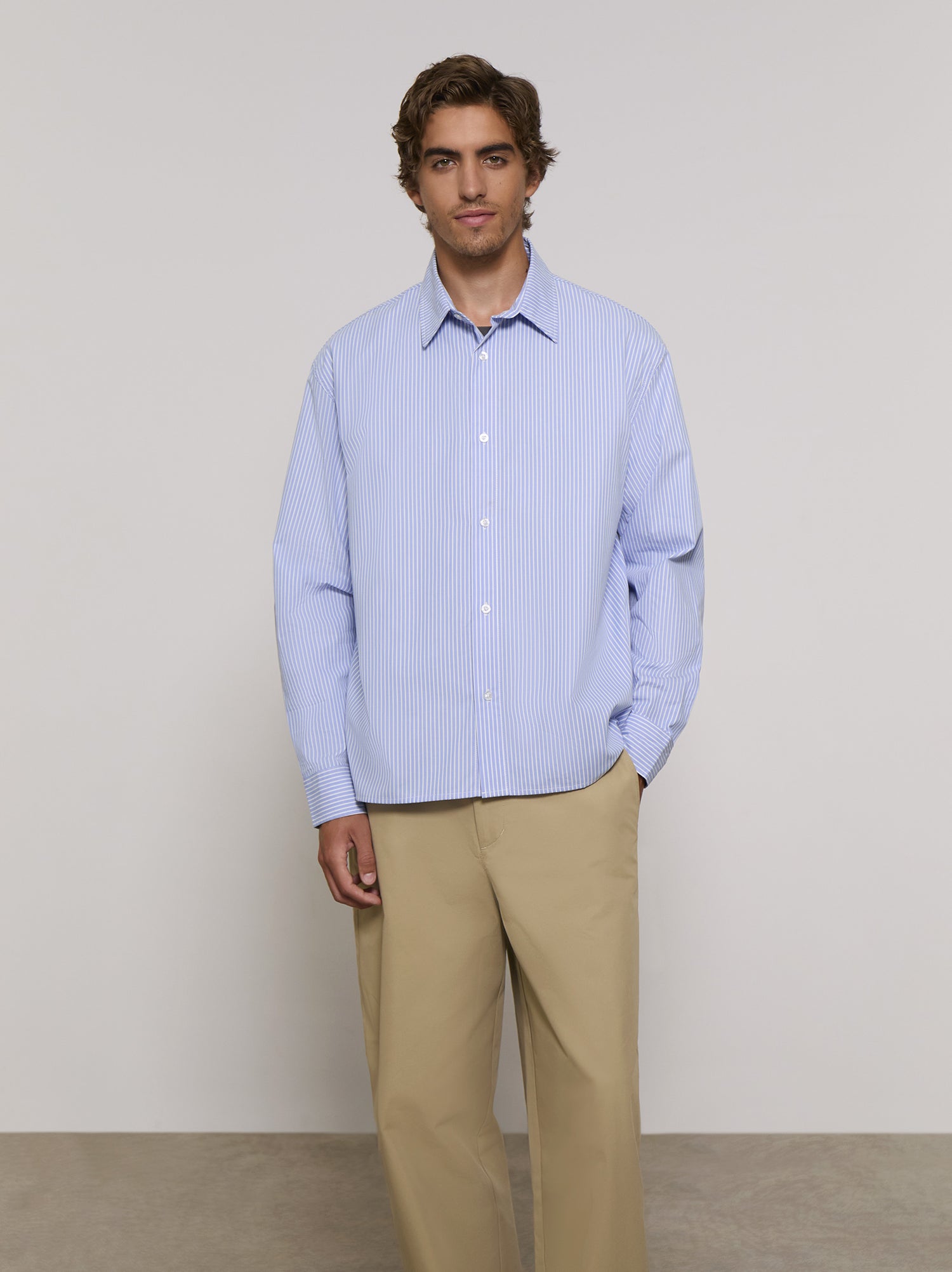 Camisa a rayas regular fit - ULK James